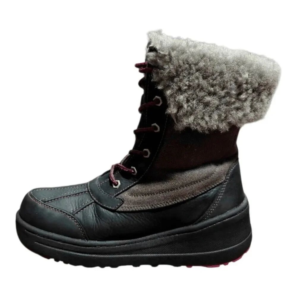 UGG Celiste Lace-Up Waterproof Winter Boot Size 9